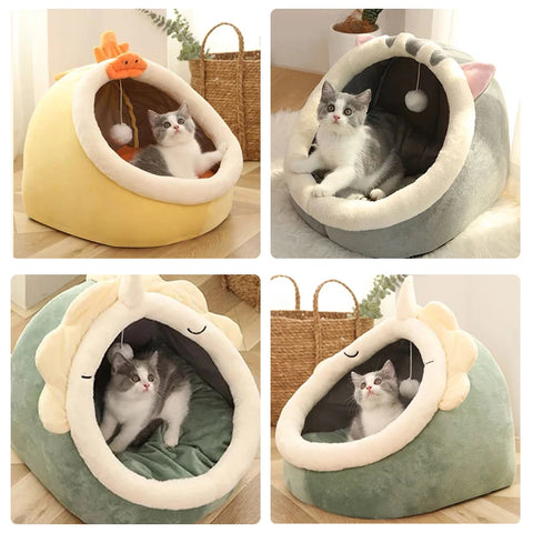 Cozy Cat  Warm Bed House