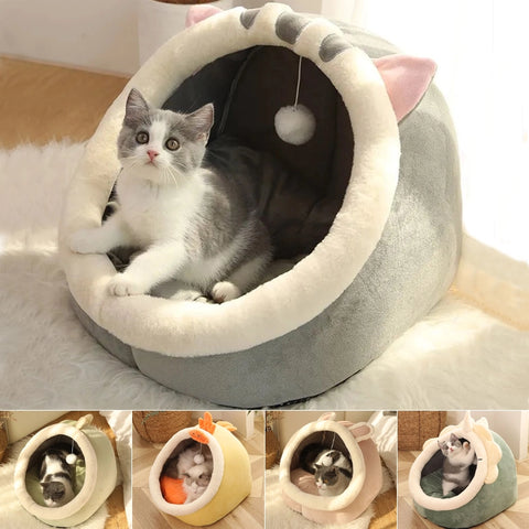 Cozy Cat  Warm Bed House