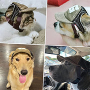 Dog Outdoor Sunscreen Hat