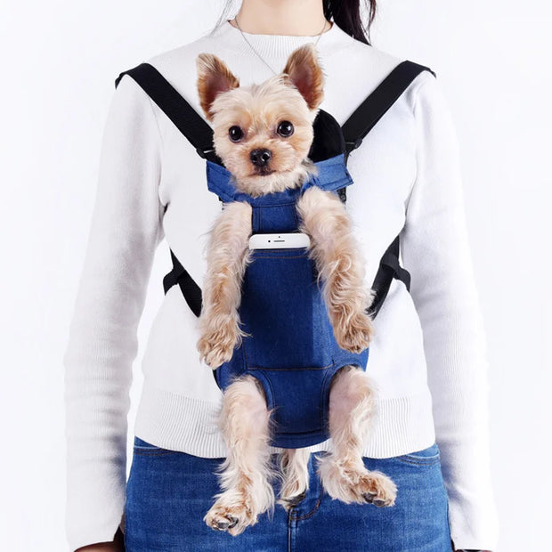 Pet Double Shoulder Carrier Bag