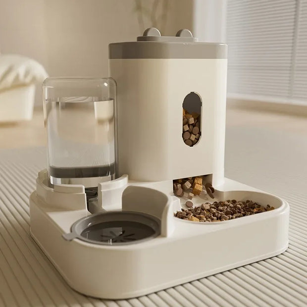 Automatic Pet Feeder Large Capacity Dish Bowl