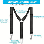 Adjustable Dog Safety Seat Belt