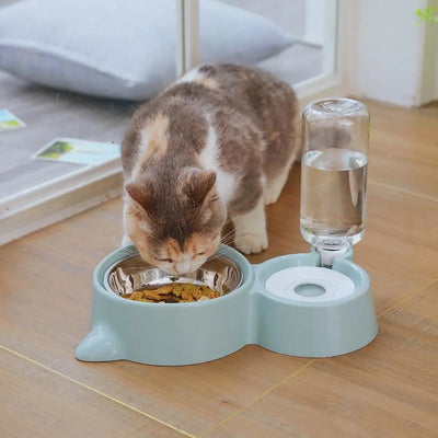 Automatic  Cat Bowl Water Dispenser Feeder