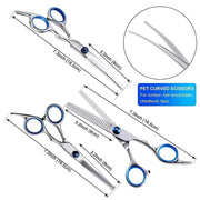 New Safty Pet Grooming Stainless Steel Scissors