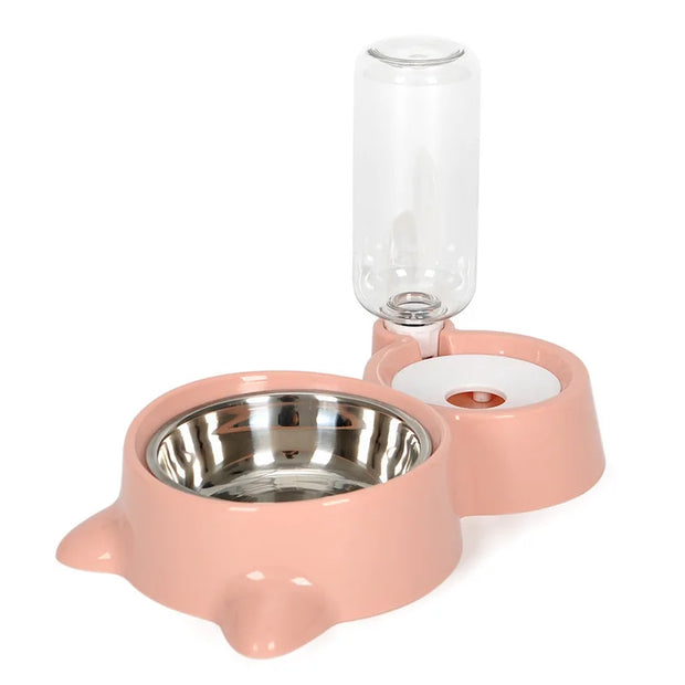 Automatic  Cat Bowl Water Dispenser Feeder