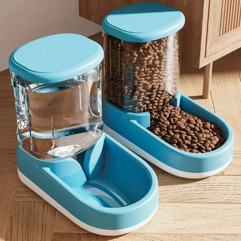 Automatic Pet Feeder Drinking Water Dispenser