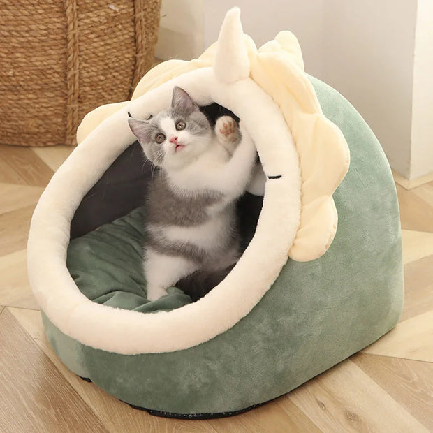 Cozy Cat  Warm Bed House