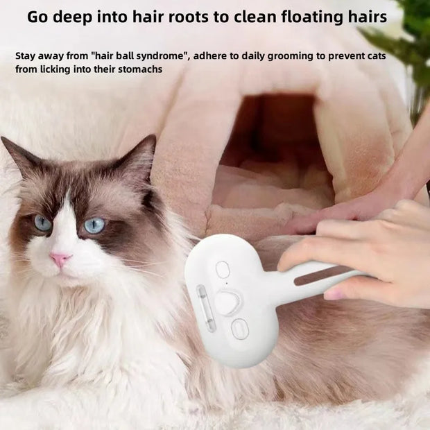 Pet Spray Hair Remover Cleaning Brush