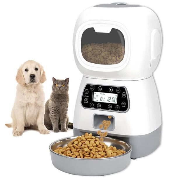 Automatic Pet  Smart Slow Food Dispenser Feeder