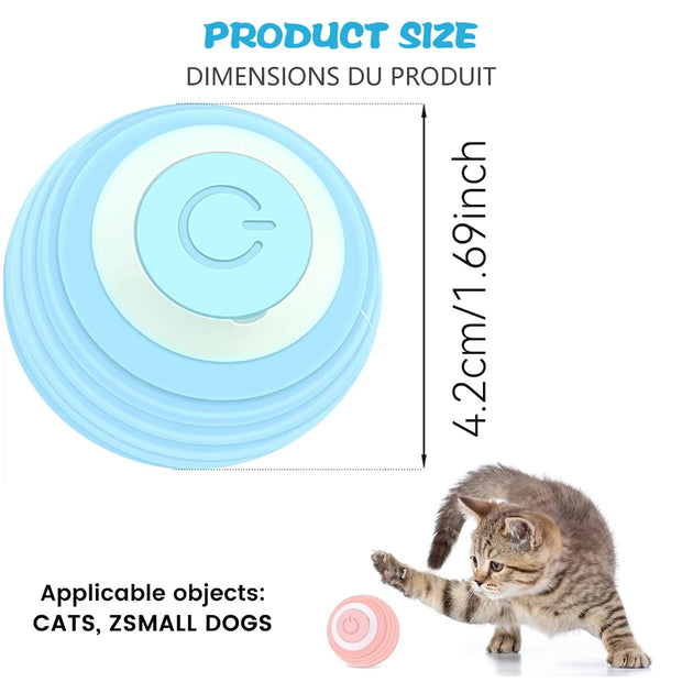 Cat Electric Automatic Rolling Ball