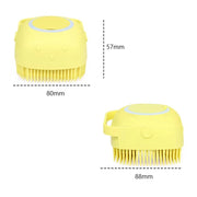 Pet  Grooming  Shampoo Shower Brush Massager