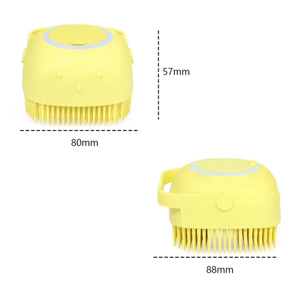 Pet  Grooming  Shampoo Shower Brush Massager