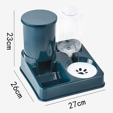 Automatic Large Capacity Pet Water Food Feeder Dispenser