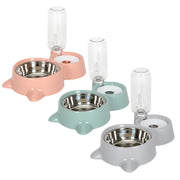 Automatic  Cat Bowl Water Dispenser Feeder