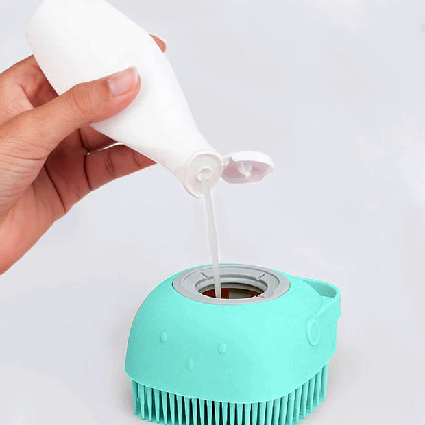 Pet  Grooming  Shampoo Shower Brush Massager